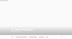 Desktop Screenshot of drmarierodriguez.com